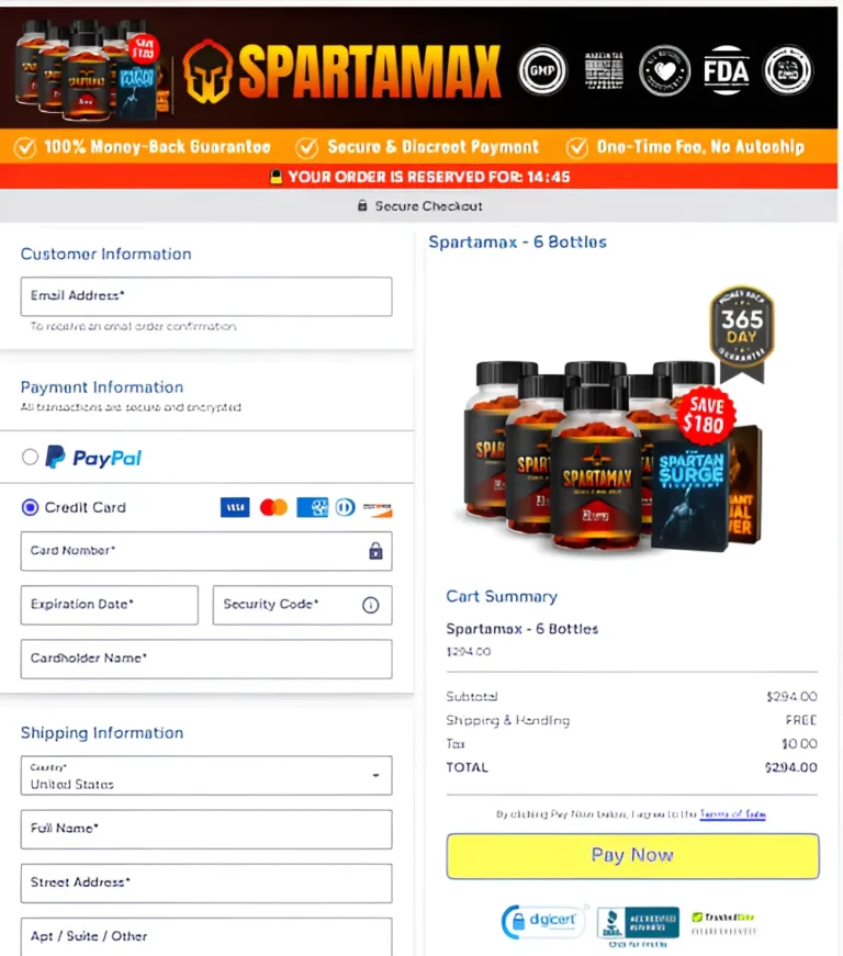 SPARTAMAX CHECKOUT
